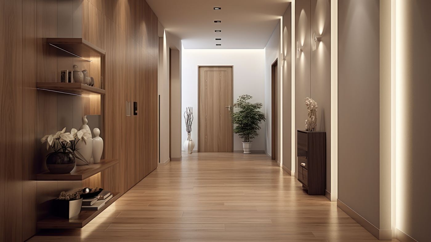Contemporary new-build interior